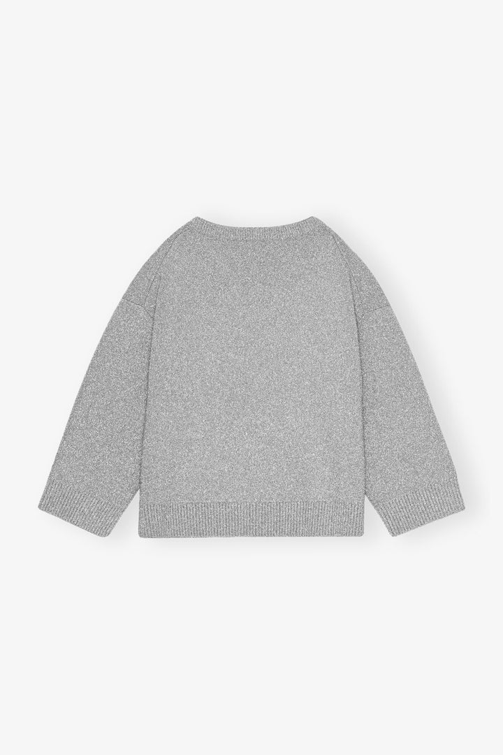GANNI Sparkle Doubleface O-Neck - Dale