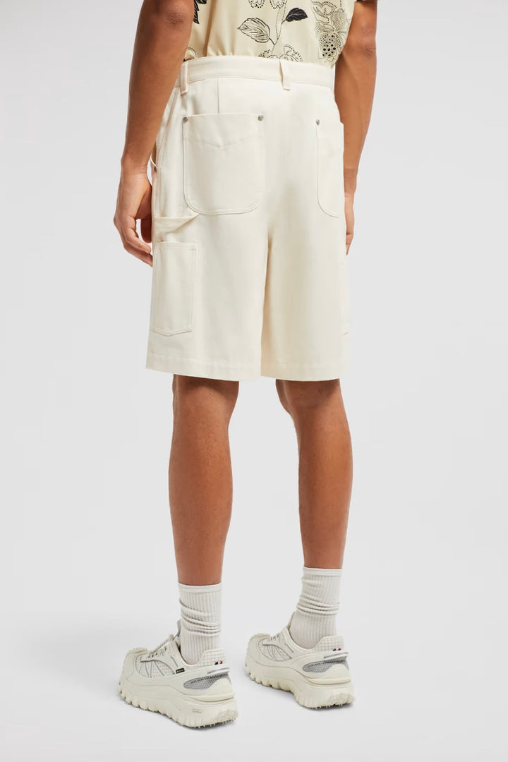 MONCLER Cotton Bermuda Shorts - Dale