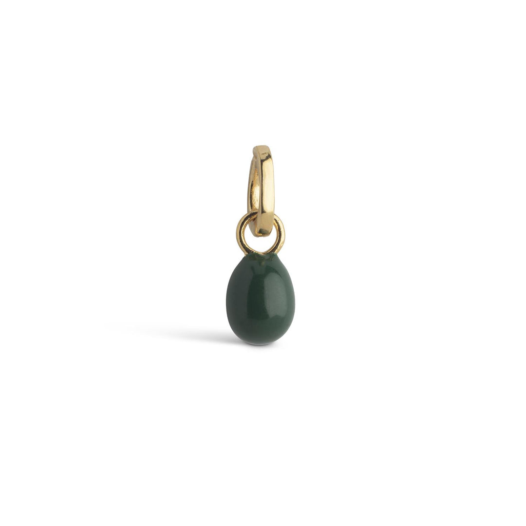 ENAMEL Charm, Eleanor Petrol Green - Dale