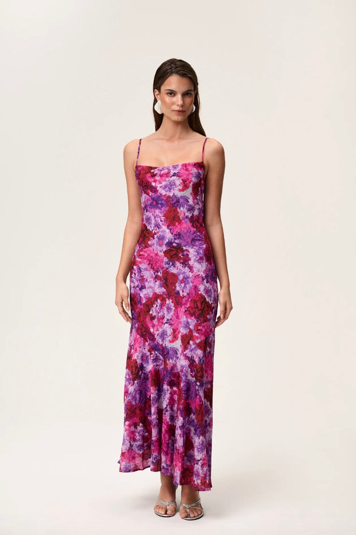 ADOORE Verona Dress Lilac Flower - Dale
