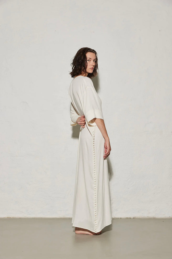 ENVELOPE 1976 Medewi Kaftan - Cream - Dale
