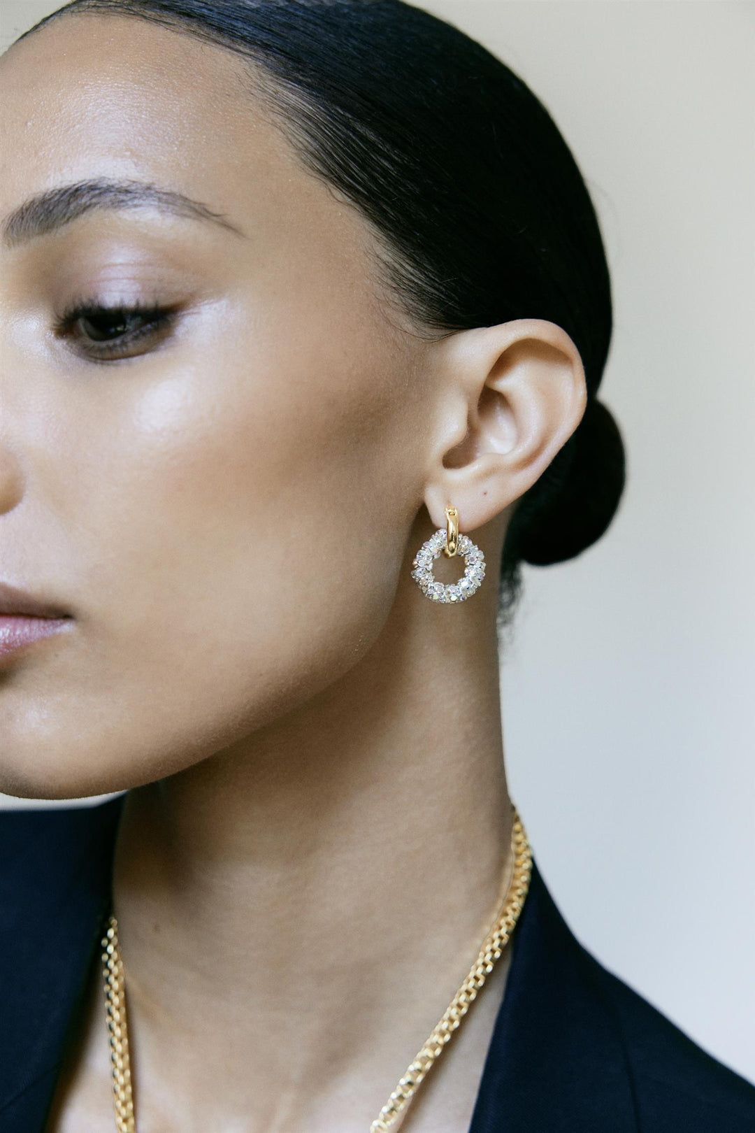 PEARL OCTOPUSS.Y Tiny Créoles Gold - Dale