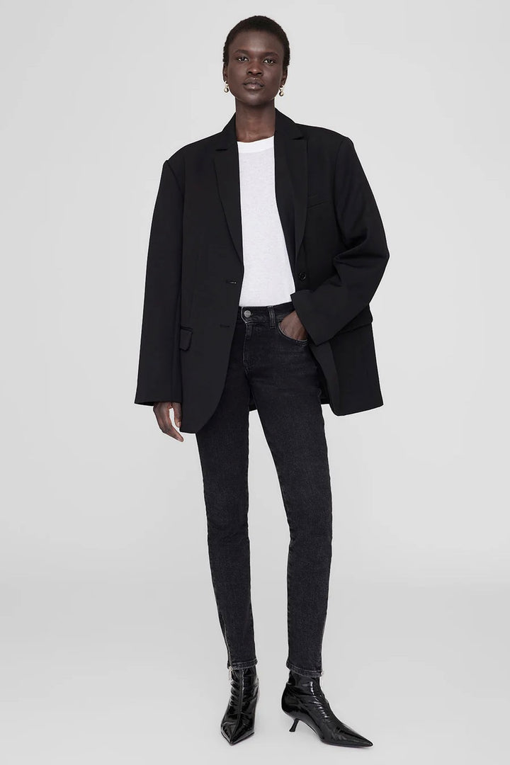 ANINE BING JAX JEAN SMOKE BLACK - Dale