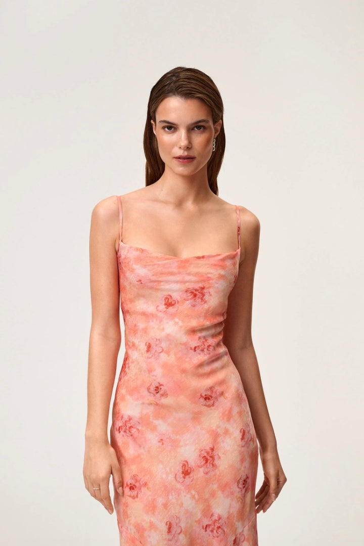 ADOORE Verona Dress Peach - Dale