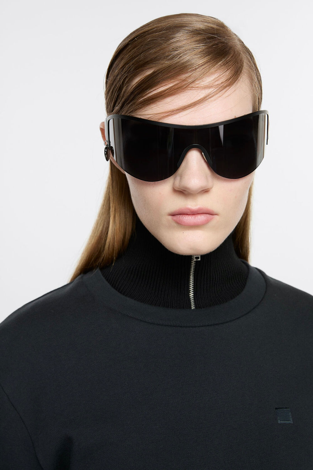 ACNE STUDIOS Metal Frame Sunglasses Black - Dale