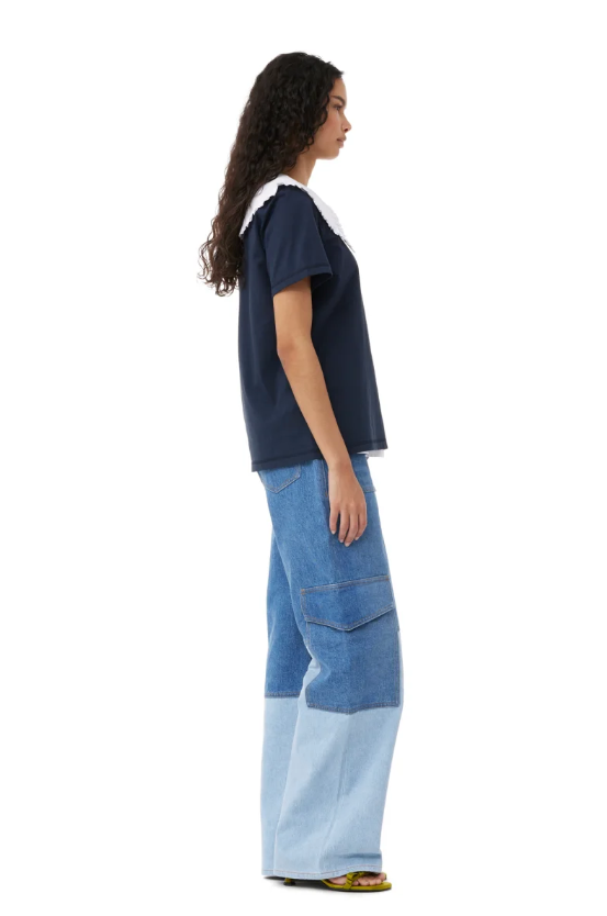 GANNI Cutline Denim Angi - Dale