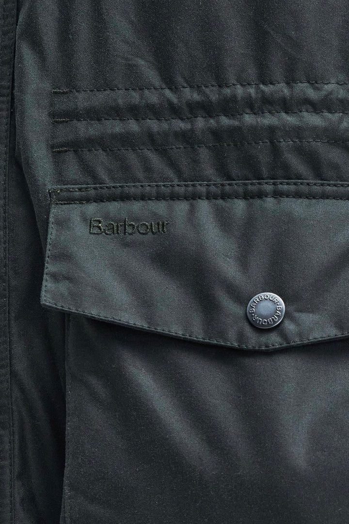 BARBOUR Falstone Waxed Jacket Sage - Dale