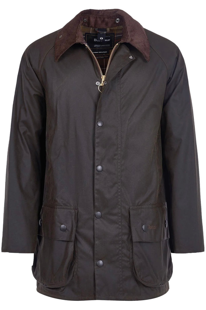 BARBOUR Classic Beaufort Wax Jacket Olive - Dale