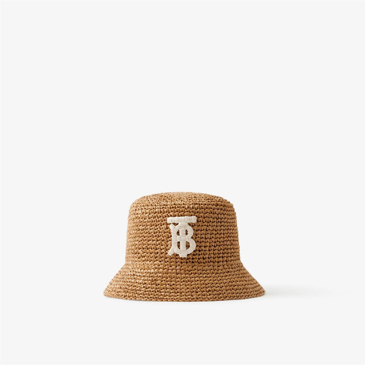 BURBERRY TB Raffia Bucket Hat - Dale
