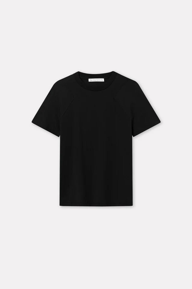 MKDT. (Mark Tan) LAIA COTTON T-SHIRT BLACK - Dale