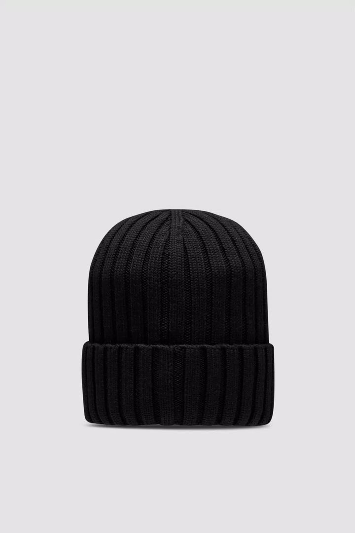 MONCLER Wool Beanie Black - Dale