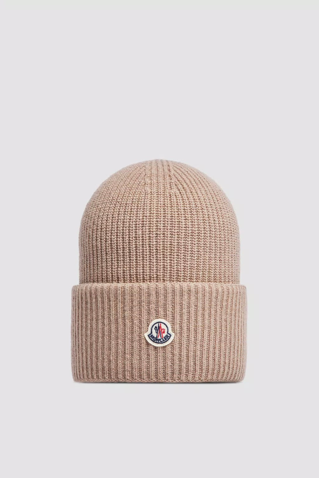Beige Moncler Caps Vintage Patch Adorned Baseball Cap MONCLER
