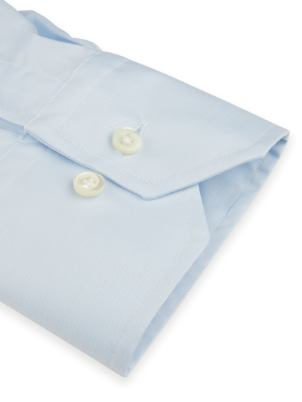 STENSTRÖMS FITTED BODY/77 RM CUFF LT BLUE - Dale