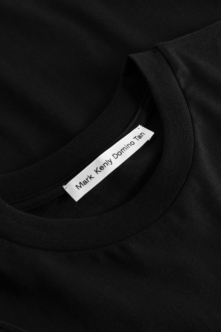 MKDT. (Mark Tan) LAIA COTTON T-SHIRT BLACK - Dale