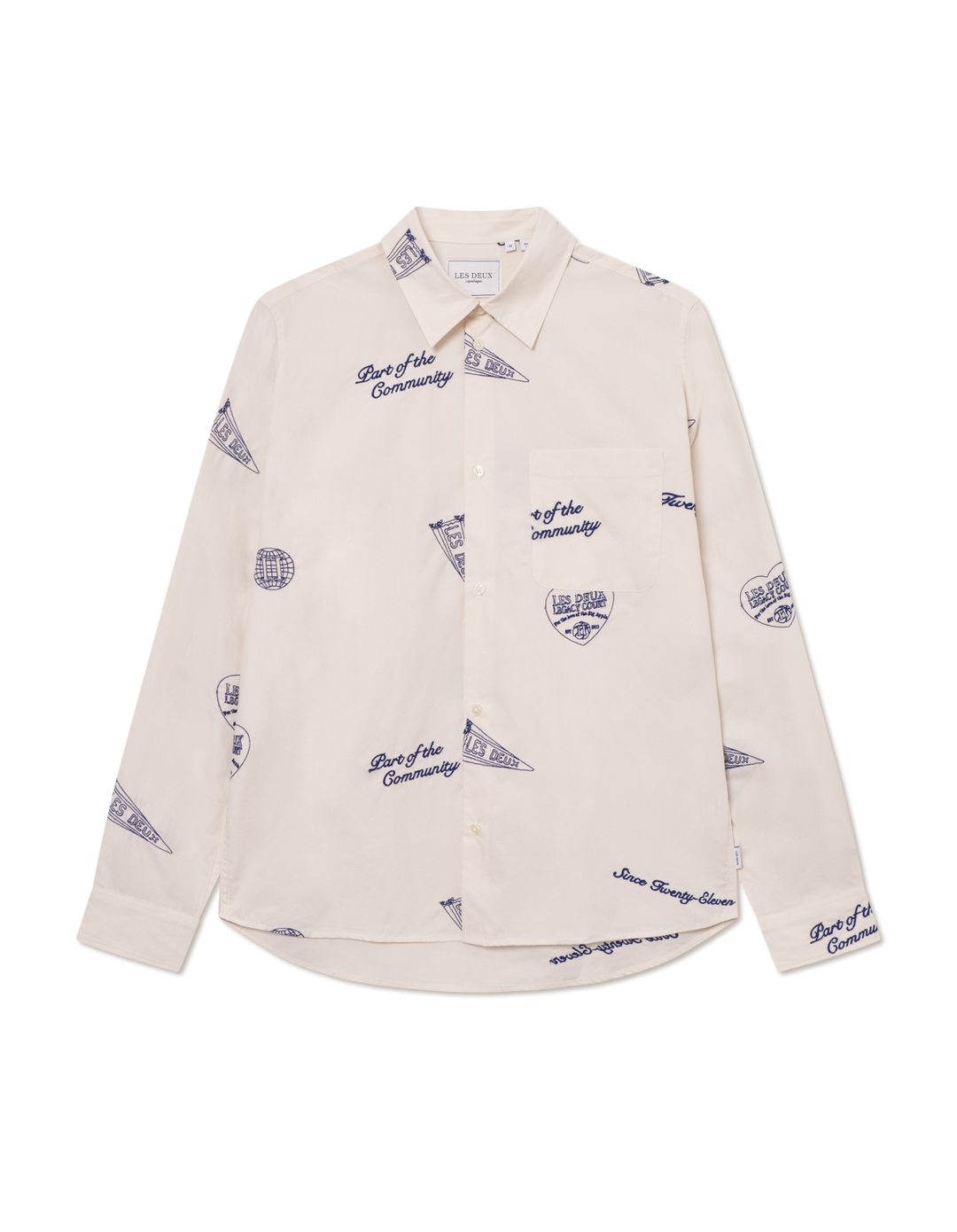 LES DEUX Kalen Aoe Shirt - Dale