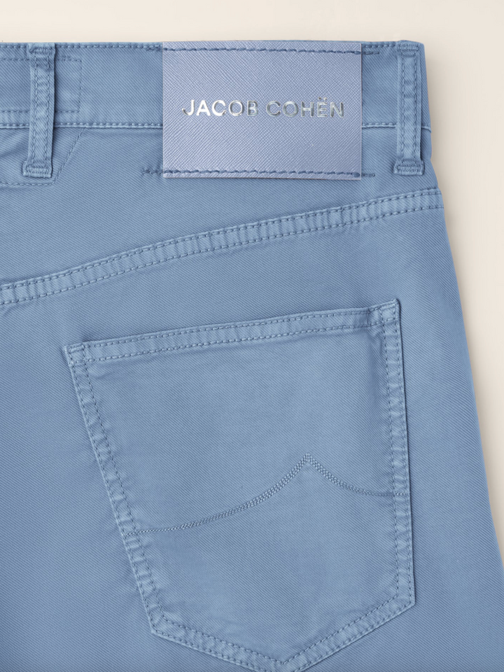 JACOB COHEN Bermuda 5 pkt Slim Fit Nicolas Azure - Dale