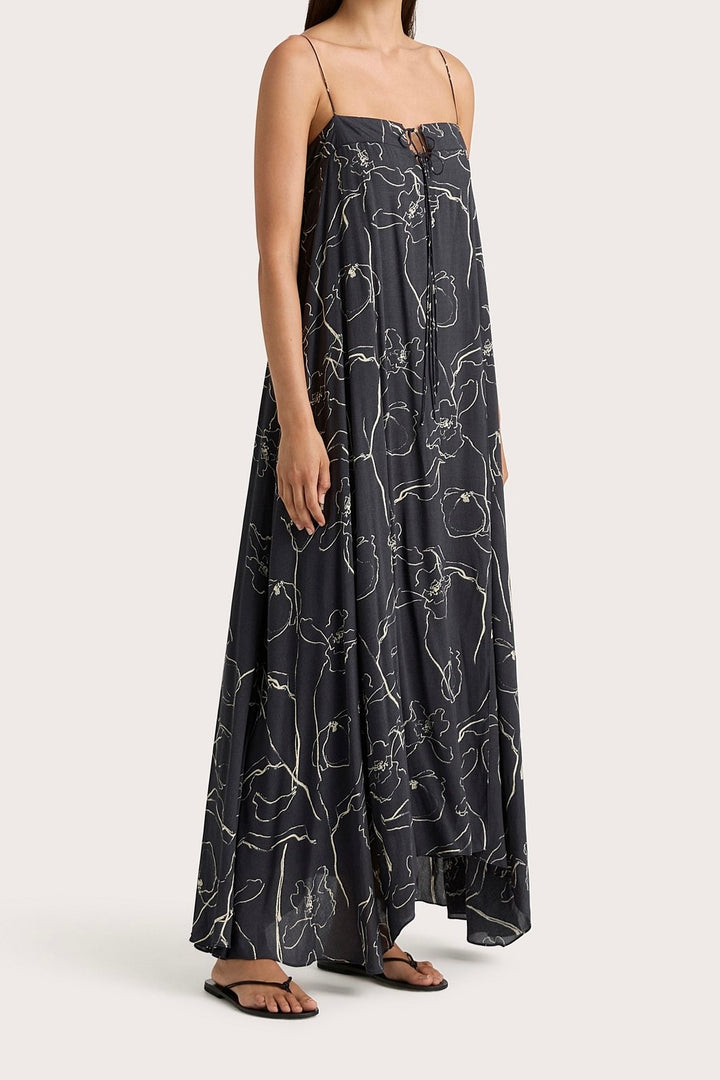 FAITHFULL THE BRAND Aurelié Spaghetti Strap Maxi Dress - Dale