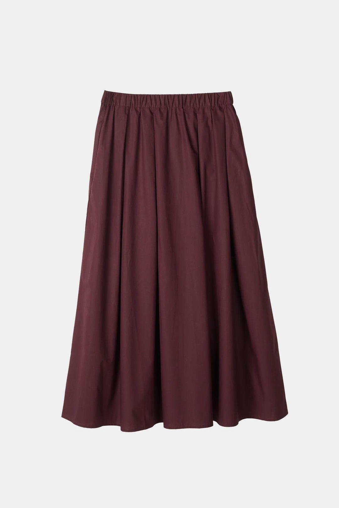 Jorina Maxi Skirt Burgundy