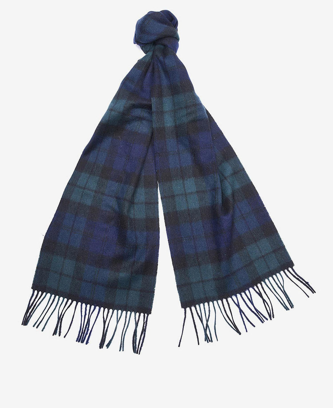 BARBOUR New Check Tartan Scarf Black Watch - Dale