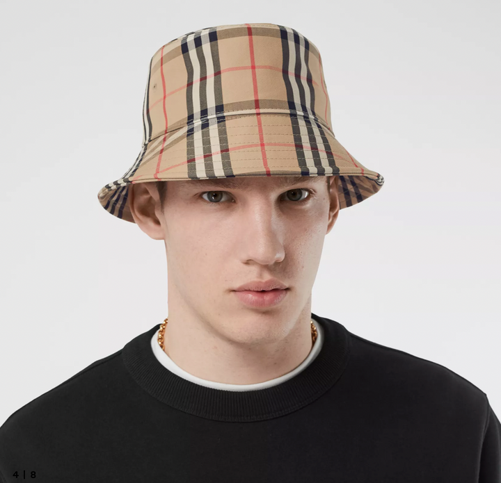 BURBERRY Vintage Check Bucket Hat - Dale