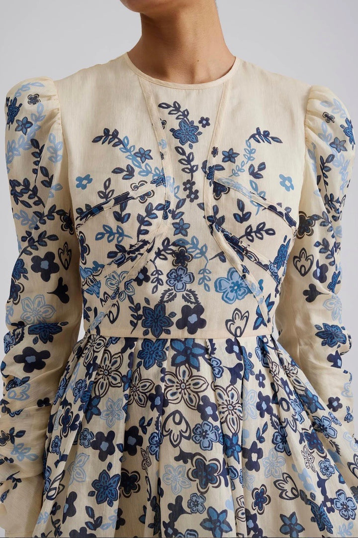 BY MALINA - Leoni silk blend mini dress - Dale