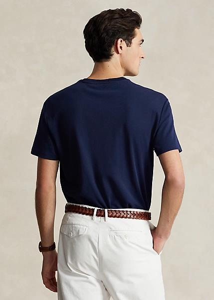 POLO RALPH LAUREN Custom Slim Fit Soft Cotton T-Shirt Refined Navy - Dale
