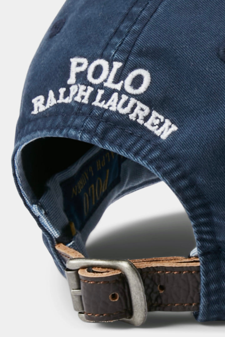 POLO RALPH LAUREN Stretch-Cotton Twill Ball Cap Nautical Ink - Dale