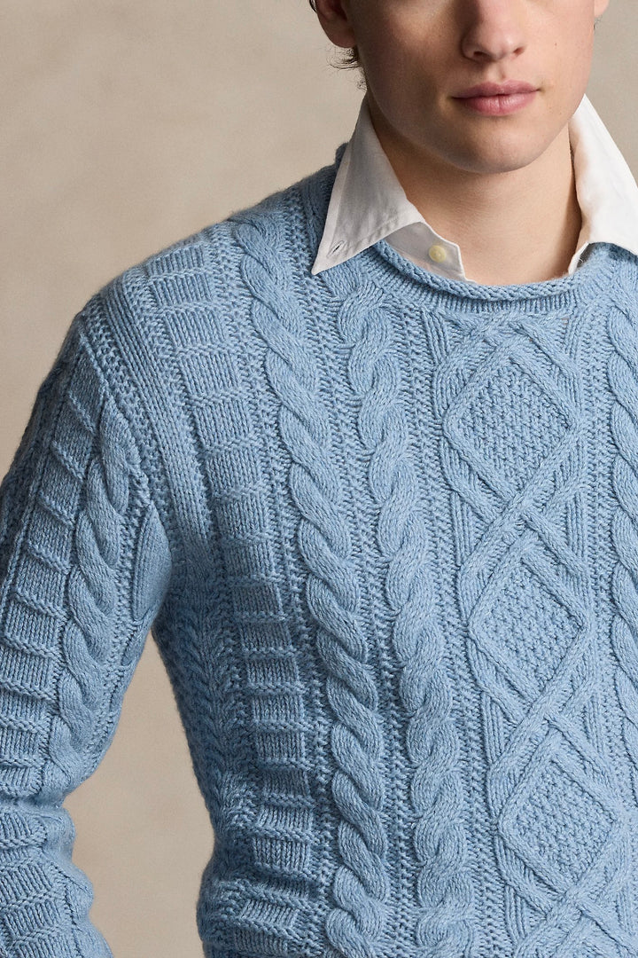 POLO RALPH LAUREN Cotton-Blend Fisherman's Jumper - Dale