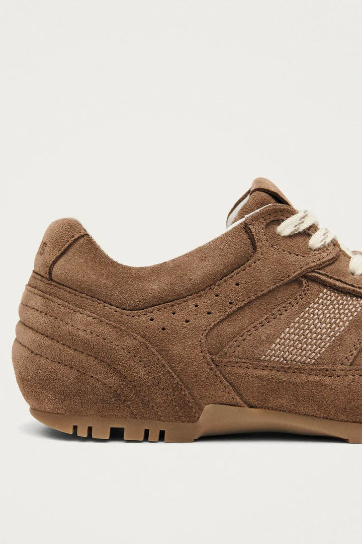 ALOHAS Tb.56 Suede Brown Leather Sneakers - Dale
