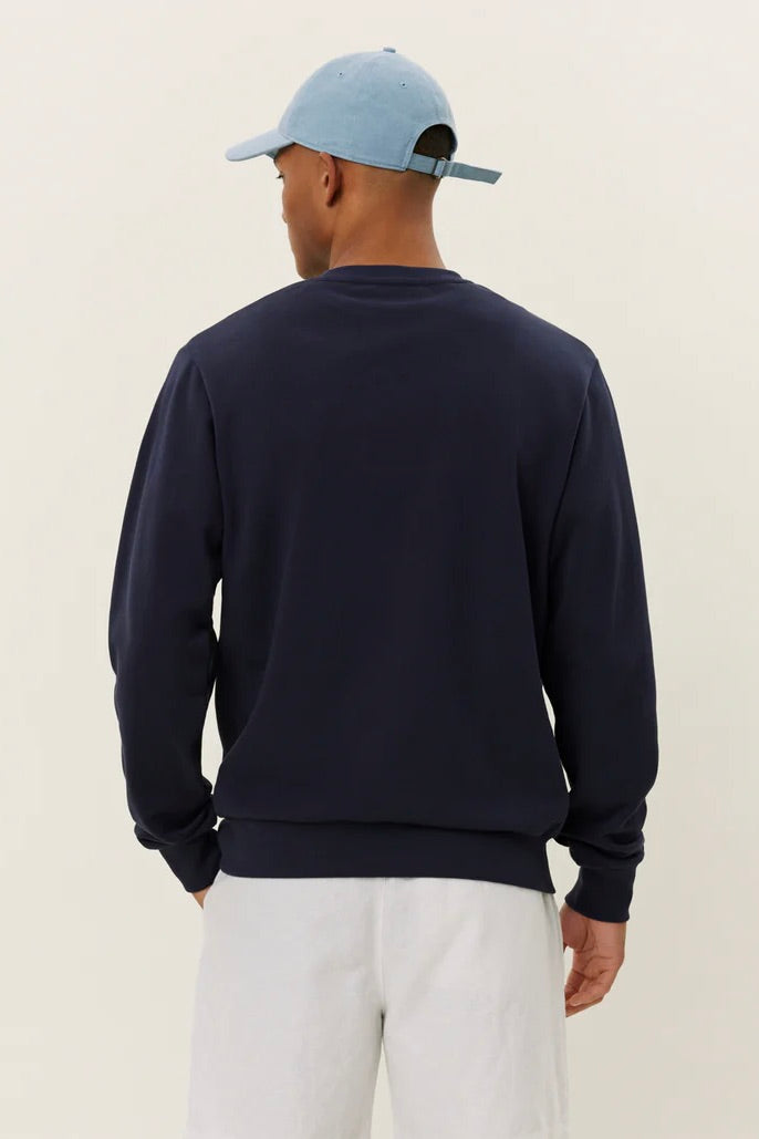 LES DEUX Dexter Sweatshirt Dark Navy - Dale