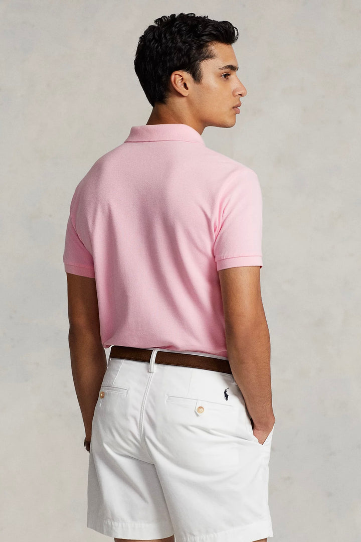 POLO RALPH LAUREN The Iconic Mesh Polo Shirt Carmel Pink - Dale