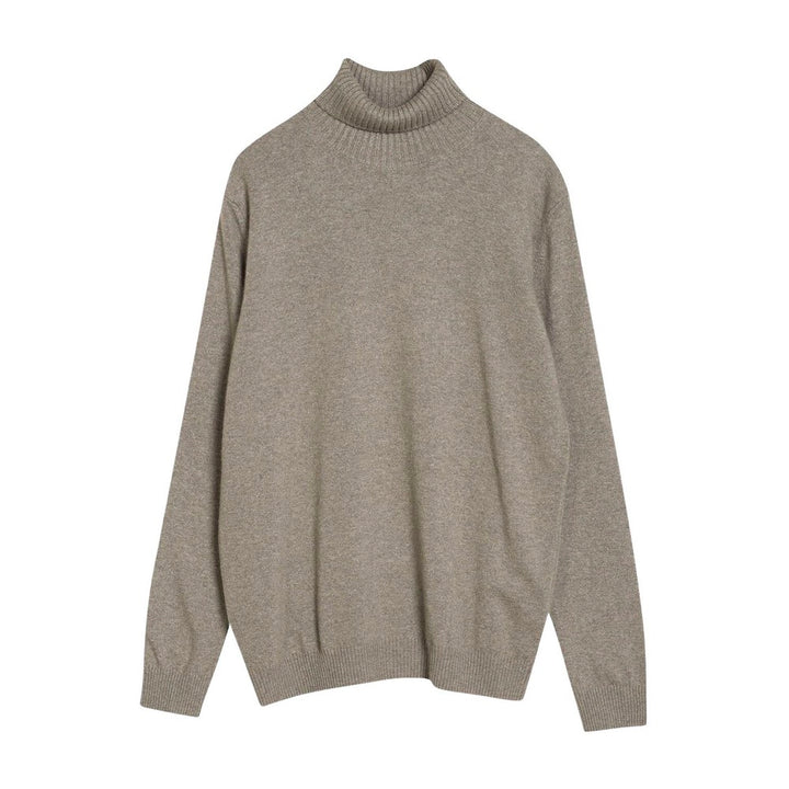 OSCAR JACOBSON Salim Rollneck Walnut Beige - Dale