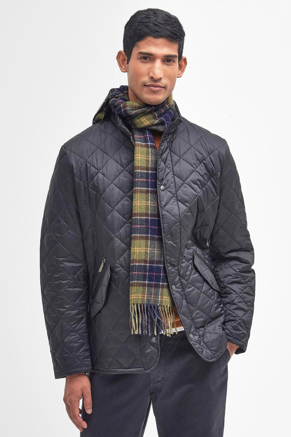 BARBOUR Tartan Lambswool Scarf Tartan - Dale