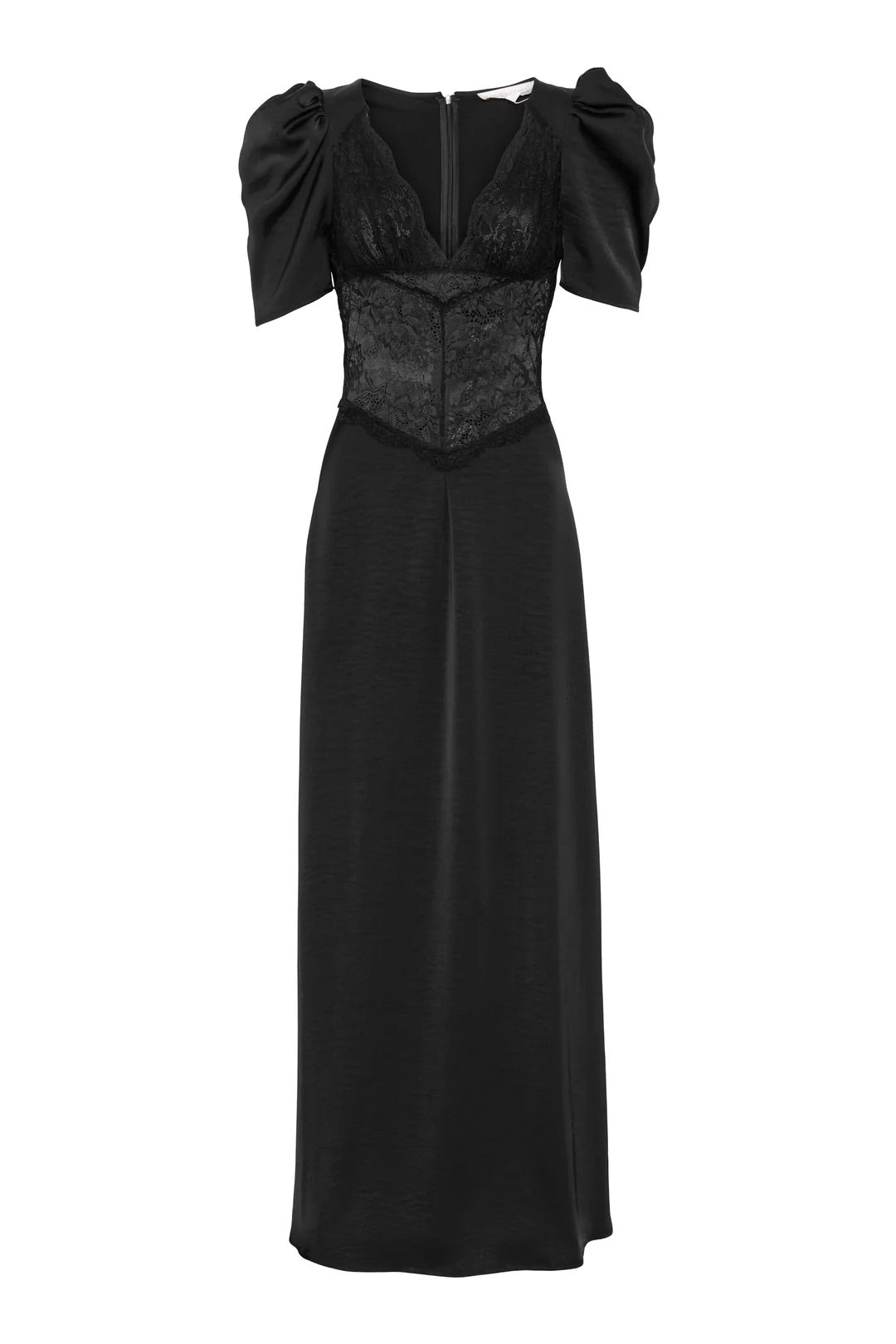 LOVE LOLINA Francis Lace Maxi Dress Black - Dale