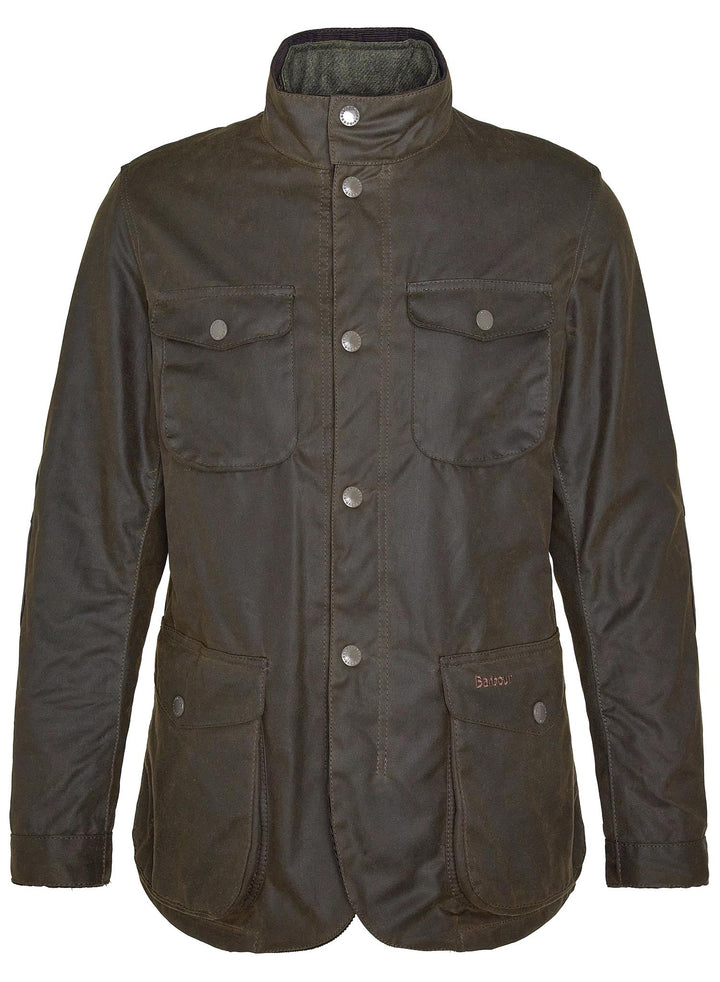 BARBOUR Barbour Ogston Waxed Jacket Olive - Dale