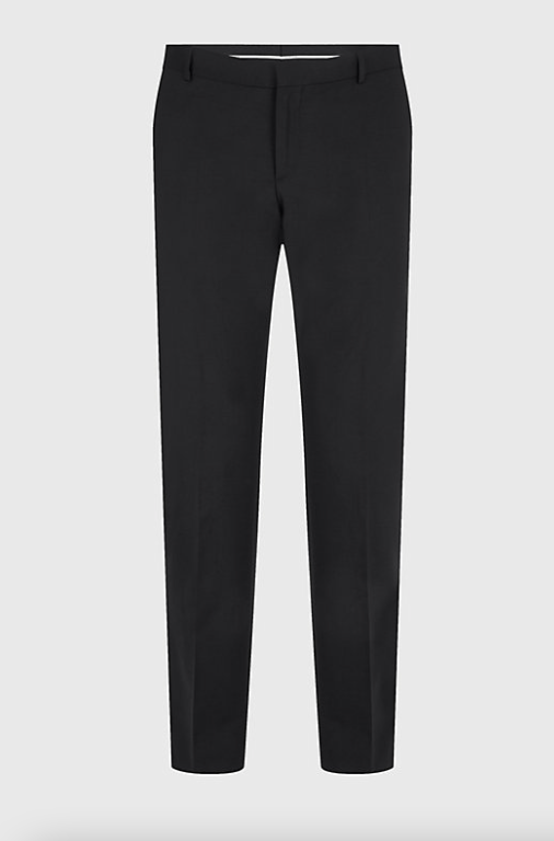 CALVIN KLEIN - STRETCH WOOL SLIM SUIT PANT - Dale