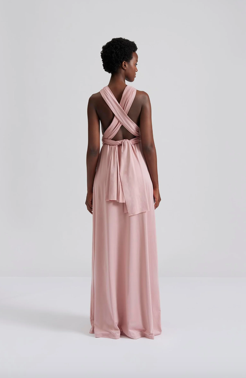 BY MALINA Lola Wrap Dress - Pink - Dale