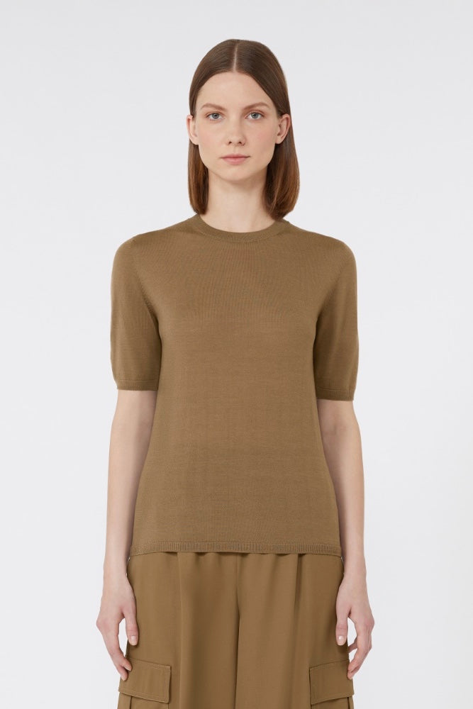 MAX MARA Gerico Basic Wool Top - Dale