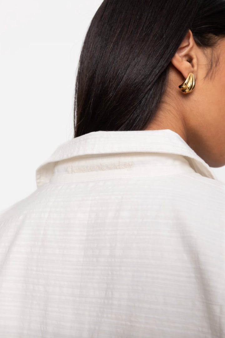CAMILLA PIHL Bibi Crepe Shirt White - Dale
