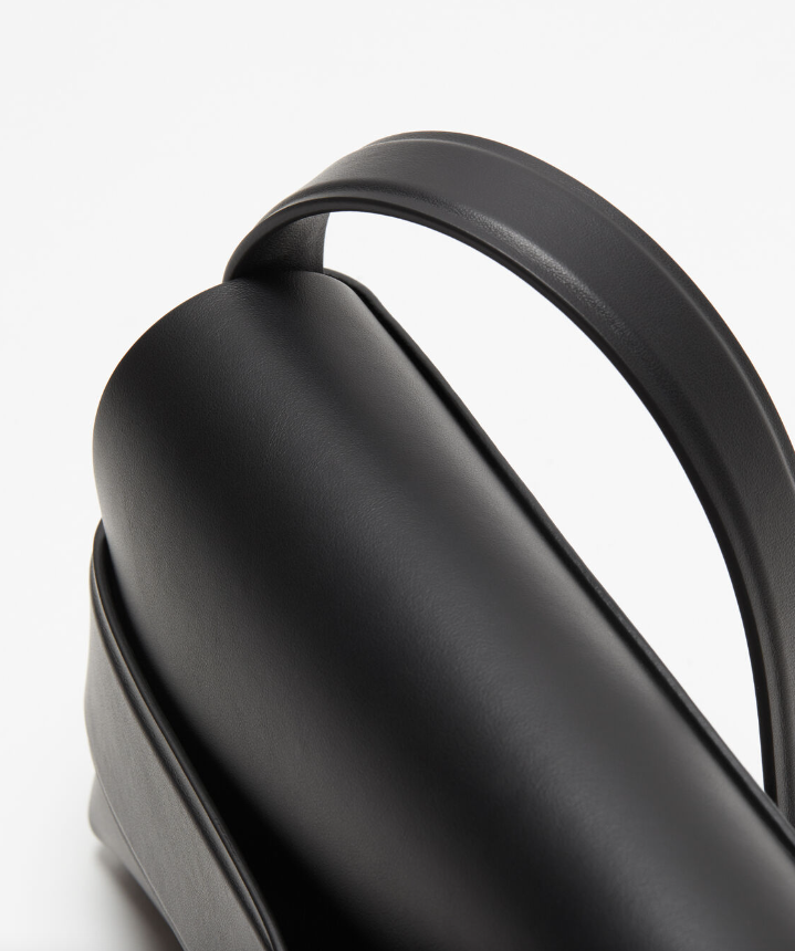 ACNE STUDIOS Musubi Shoulder Bag Matte Black - Dale