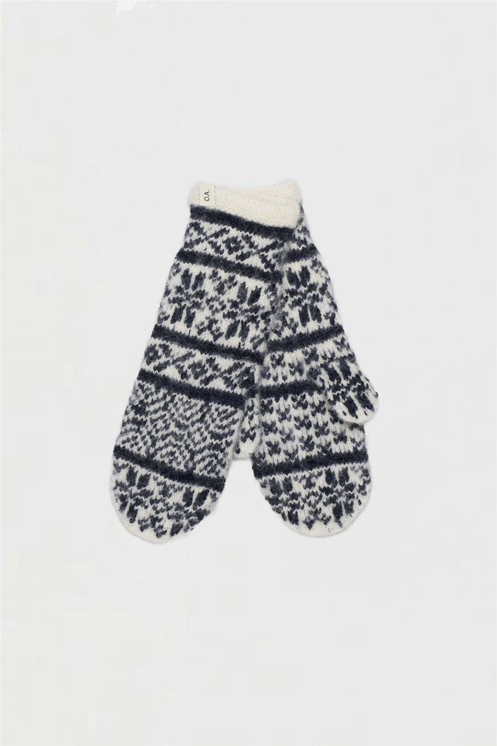 O.A.D O. A. Devold Mittens Dark Navy - Dale