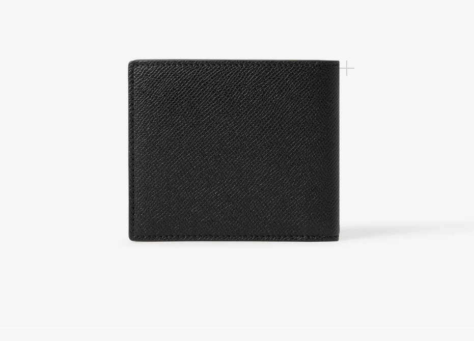 BURBERRY - Grainy Leather TB Bifold Wallet - Dale