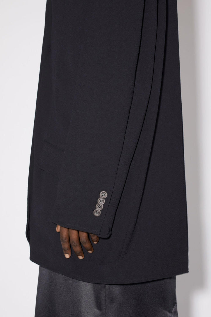 ACNE STUDIOS - Single-Breasted Suit Jacket Black - Dale