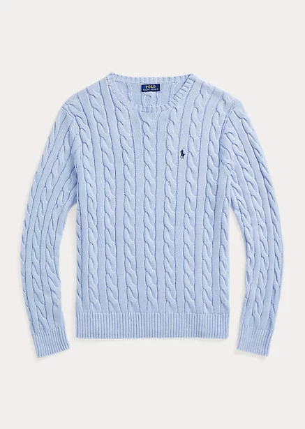 POLO RALPH LAUREN - Cable-Knit Cotton Jumper - Dale