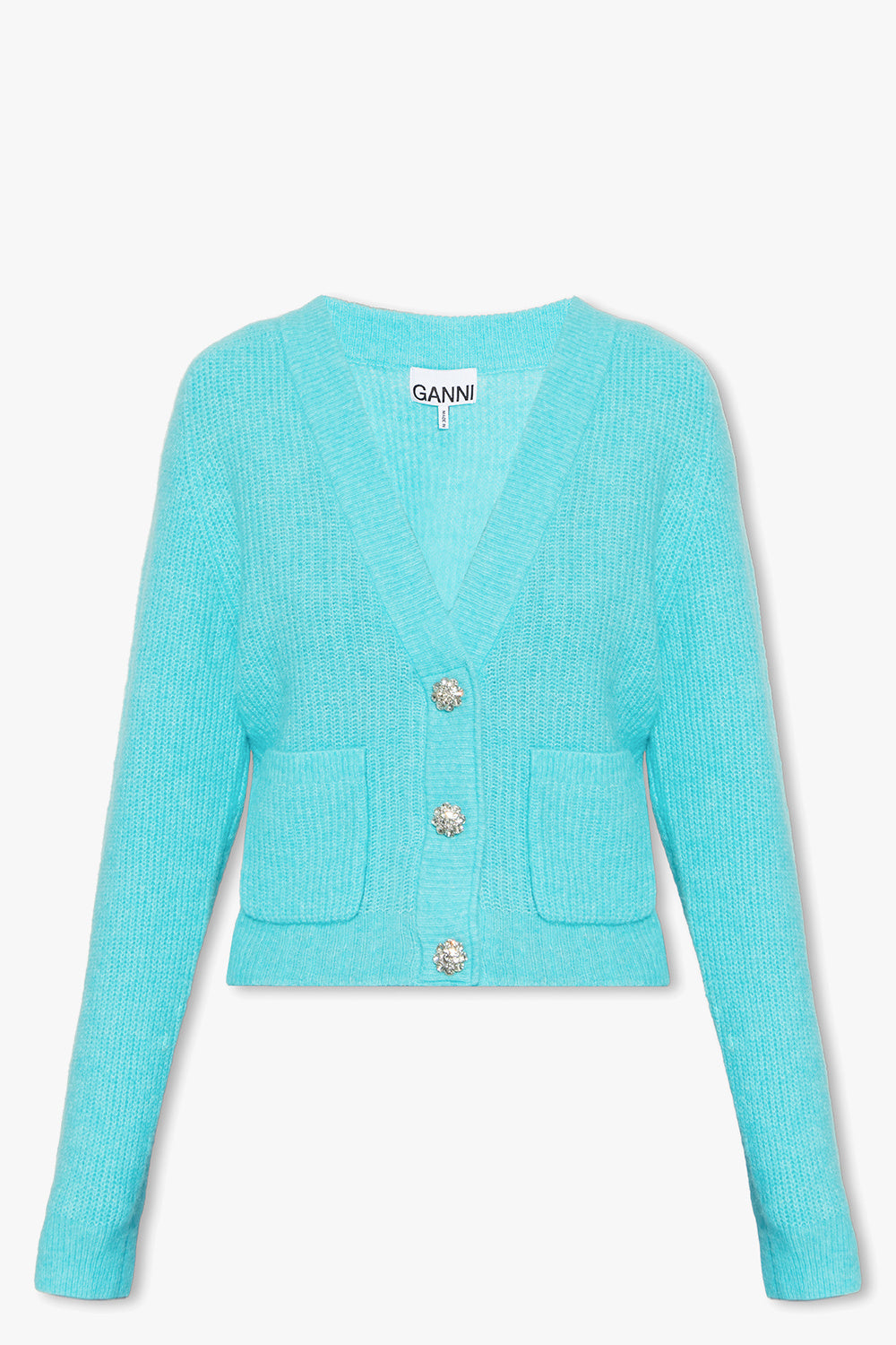 Soft Wool Cardigan Solid
