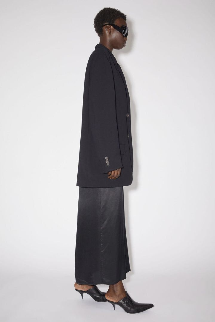 ACNE STUDIOS - Single-Breasted Suit Jacket Black - Dale