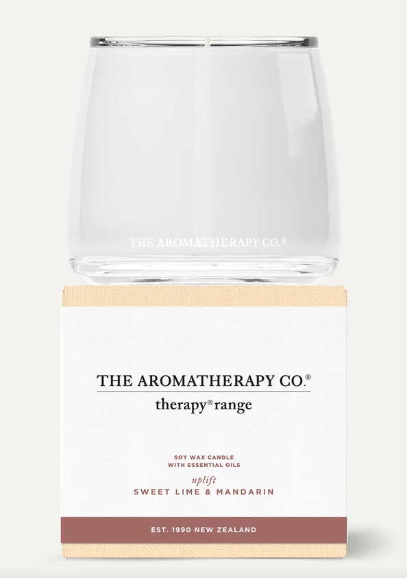 THE AROMA THERAPY CO - THERAPY CANDLE 260G - Uplift - Sweet Lime & Mandarin - Dale