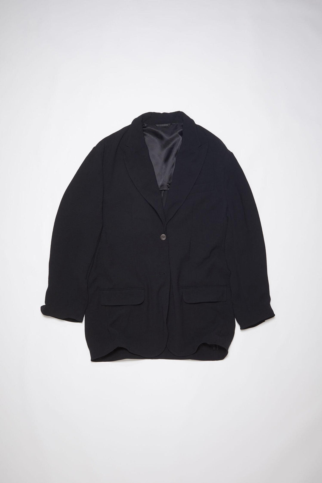 ACNE STUDIOS - Single-Breasted Suit Jacket Black - Dale