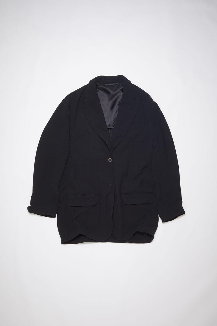 ACNE STUDIOS - Single-Breasted Suit Jacket Black - Dale
