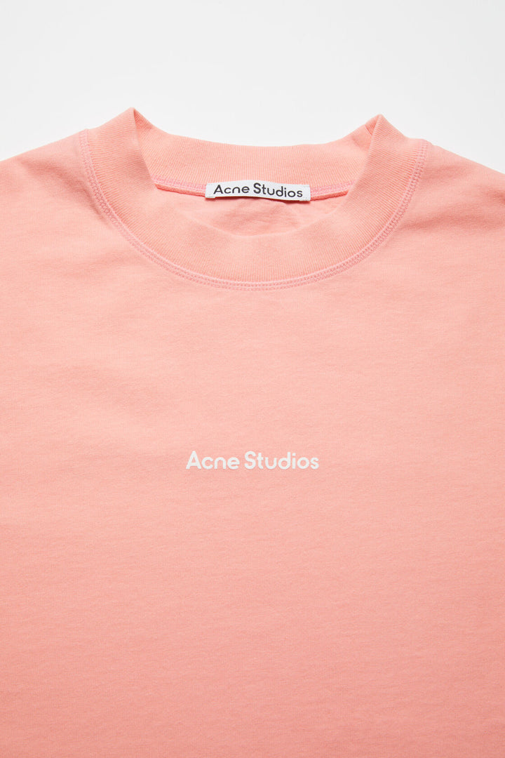 ACNE STUDIOS - T-Shirt Logo Pale Pink - Dale